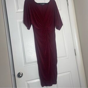 Burgundy Size L Fashion Nova Elegant Dress